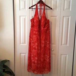 💖Sangria Maxi Dress w/Halter Top💖